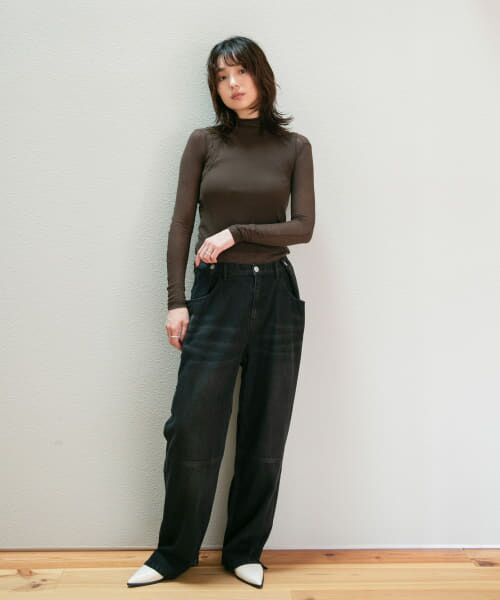 URBAN RESEARCH ROSSO / アーバンリサーチ ロッソ デニムパンツ | YENN　TUCK BELT DESIGN PANTS | 詳細10