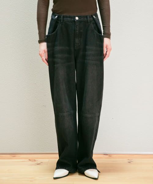 URBAN RESEARCH ROSSO / アーバンリサーチ ロッソ デニムパンツ | YENN　TUCK BELT DESIGN PANTS | 詳細15