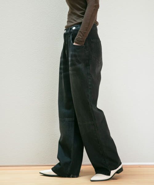 URBAN RESEARCH ROSSO / アーバンリサーチ ロッソ デニムパンツ | YENN　TUCK BELT DESIGN PANTS | 詳細6