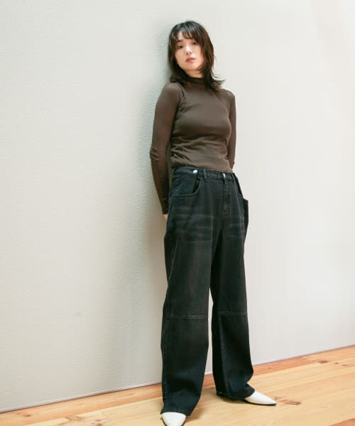 URBAN RESEARCH ROSSO / アーバンリサーチ ロッソ デニムパンツ | YENN　TUCK BELT DESIGN PANTS | 詳細9