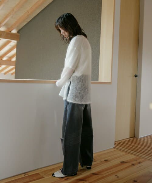 URBAN RESEARCH ROSSO / アーバンリサーチ ロッソ デニムパンツ | YENN　CURVED SEAM DENIM PANTS | 詳細3