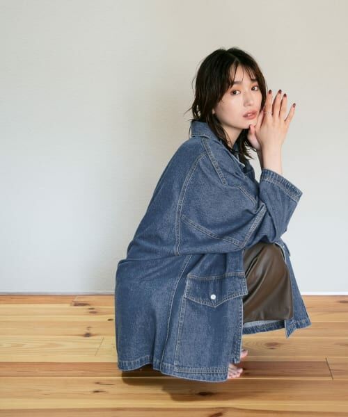 URBAN RESEARCH ROSSO / アーバンリサーチ ロッソ Gジャン・デニムジャケット | YENN　LT DENIM COAT | 詳細13