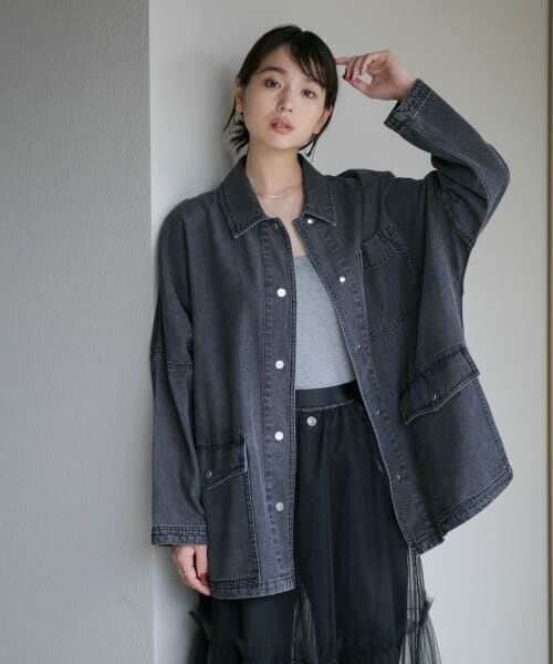 URBAN RESEARCH ROSSO / アーバンリサーチ ロッソ Gジャン・デニムジャケット | YENN　LT DENIM COAT | 詳細2