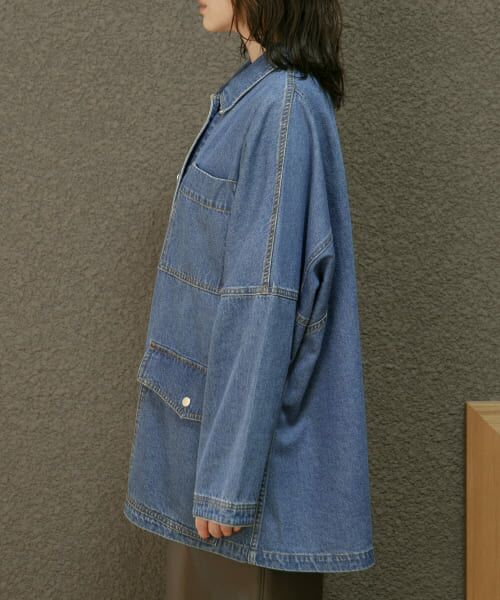 URBAN RESEARCH ROSSO / アーバンリサーチ ロッソ Gジャン・デニムジャケット | YENN　LT DENIM COAT | 詳細22