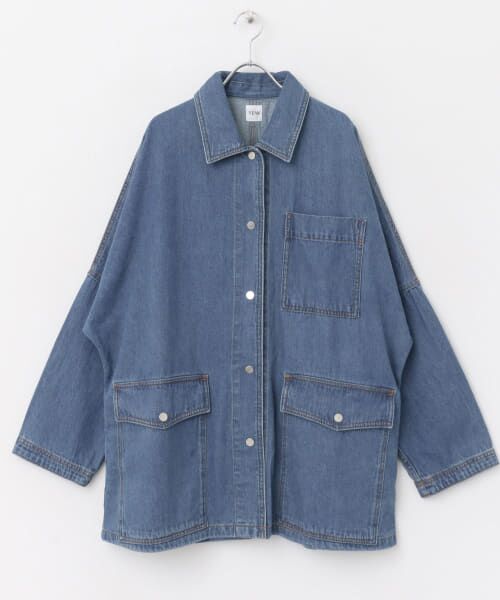 URBAN RESEARCH ROSSO / アーバンリサーチ ロッソ Gジャン・デニムジャケット | YENN　LT DENIM COAT | 詳細25