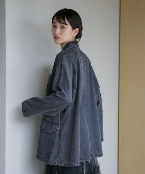 URBAN RESEARCH ROSSO / アーバンリサーチ ロッソ Gジャン・デニムジャケット | YENN　LT DENIM COAT | 詳細3