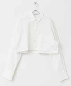 ELENDEEK　CROPPED SHIRT BLOUSE