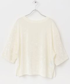 CHIGNON　ベロアメッシュTシャツ