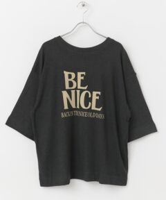 CHIGNON　BE NICE5分袖Tシャツ