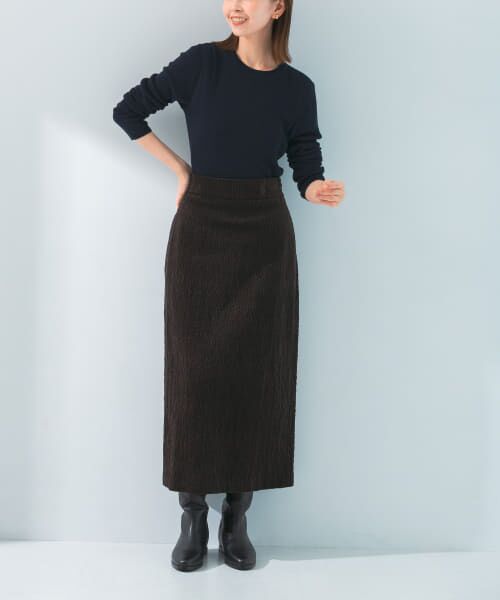 URBAN RESEARCH ROSSO / アーバンリサーチ ロッソ スカート | le　CORDUROY H-LINE SKIRT | 詳細6