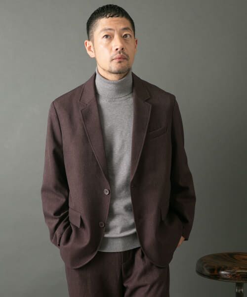 URBAN RESEARCH ROSSO / アーバンリサーチ ロッソ セットアップ | 『XLサイズあり』Wool Likeリラックスセットアップ | 詳細4