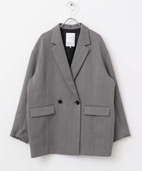 URBAN RESEARCH ROSSO / アーバンリサーチ ロッソ その他アウター | ELENDEEK　HERRINGBONE OVER JACKET | 詳細4