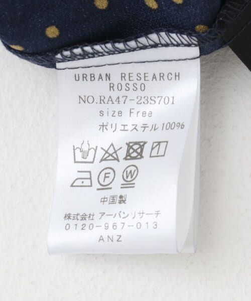 URBAN RESEARCH ROSSO / アーバンリサーチ ロッソ シャツ・ブラウス | ドットシャーリングブラウス | 詳細22