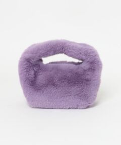 LE VERNIS　Fake fur micro bag