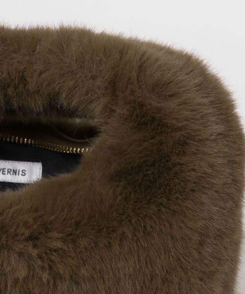 URBAN RESEARCH ROSSO / アーバンリサーチ ロッソ ハンドバッグ | LE VERNIS　Fake fur micro bag | 詳細10