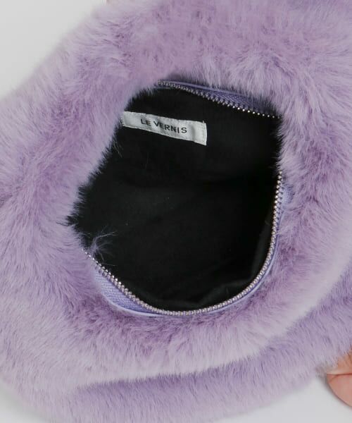 URBAN RESEARCH ROSSO / アーバンリサーチ ロッソ ハンドバッグ | LE VERNIS　Fake fur micro bag | 詳細8