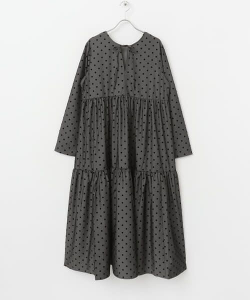 URBAN RESEARCH ROSSO / アーバンリサーチ ロッソ ワンピース | TORRAZZO DONNA　Polka Dots Tiered One-piece | 詳細2