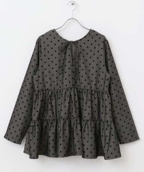 URBAN RESEARCH ROSSO / アーバンリサーチ ロッソ シャツ・ブラウス | TORRAZZO DONNA　Polka Dots Tiered Blouse | 詳細2