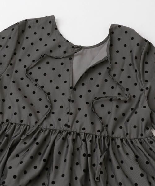 URBAN RESEARCH ROSSO / アーバンリサーチ ロッソ シャツ・ブラウス | TORRAZZO DONNA　Polka Dots Tiered Blouse | 詳細3