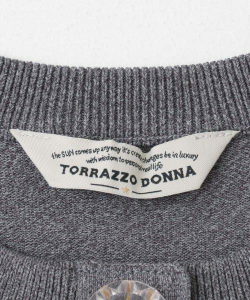 URBAN RESEARCH ROSSO / アーバンリサーチ ロッソ カーディガン・ボレロ | TORRAZZO DONNA　Bijou Knit Cardigan | 詳細11