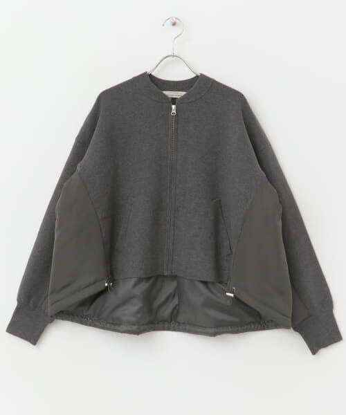 URBAN RESEARCH ROSSO / アーバンリサーチ ロッソ ブルゾン | Torrazzo Donna　Knit Filled Blouson | 詳細12