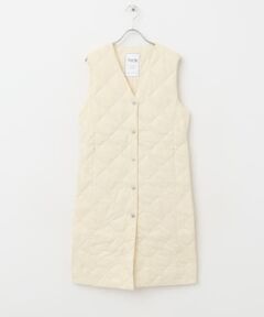 TAION　VNECK LONG DOWN GILET