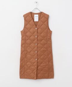 TAION　VNECK LONG DOWN GILET