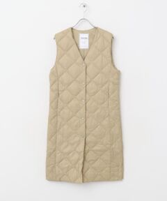 TAION　VNECK LONG DOWN GILET