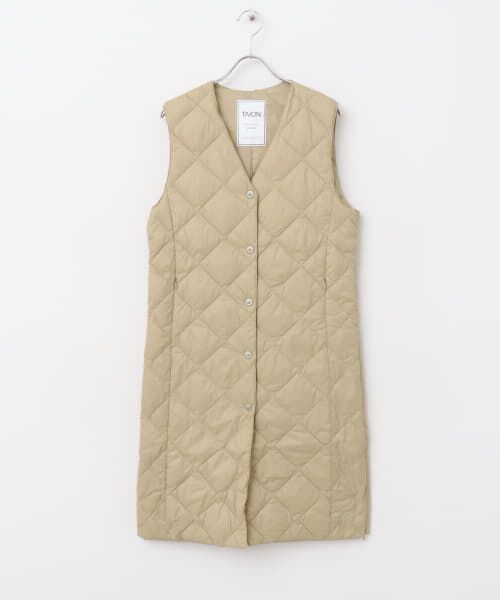 URBAN RESEARCH ROSSO / アーバンリサーチ ロッソ ダウンジャケット・ベスト | TAION　VNECK LONG DOWN GILET | 詳細3