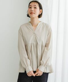 「URBAN RESEARCH ROSSO」 7分袖ブラウス FREE ベージュ レディース URBAN RESEARCH ROSSO WOMEN」 7分袖ブラウス FREE ベージュ