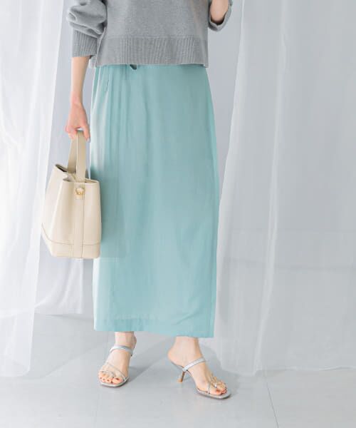 URBAN RESEARCH ROSSO/アーバンリサーチ ロッソ ラップデザインスカート MINT FREE URBAN RESEARCH ROSSO/アーバンリサーチ ロッソ ラップデザインスカート MINT FREE