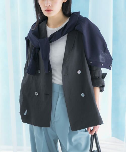 URBAN RESEARCH ROSSO/アーバンリサーチ ロッソ ラミージャケット BLACK FREE URBAN RESEARCH ROSSO/アーバンリサーチ ロッソ ラミージャケット BLACK FREE