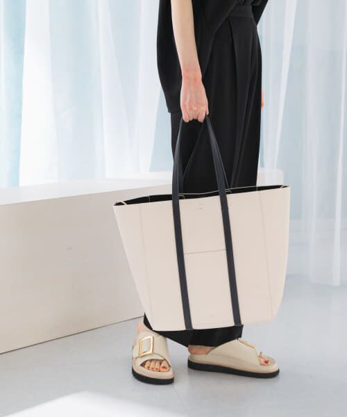URBAN RESEARCH ROSSO/アーバンリサーチ ロッソ&MyuQ HOLLY BAG WHITENAVY - URBAN RESEARCH ROSSO/アーバンリサーチ ロッソ&MyuQ HOLLY BAG WHITENAVY -
