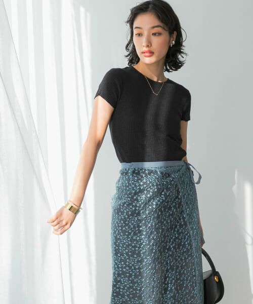 URBAN RESEARCH ROSSO/アーバンリサーチ ロッソ le SIDE BUTTON SLIT TOP BLACK FREE URBAN RESEARCH ROSSO/アーバンリサーチ ロッソ le SIDE BUTTON SLIT TOP BLACK FREE