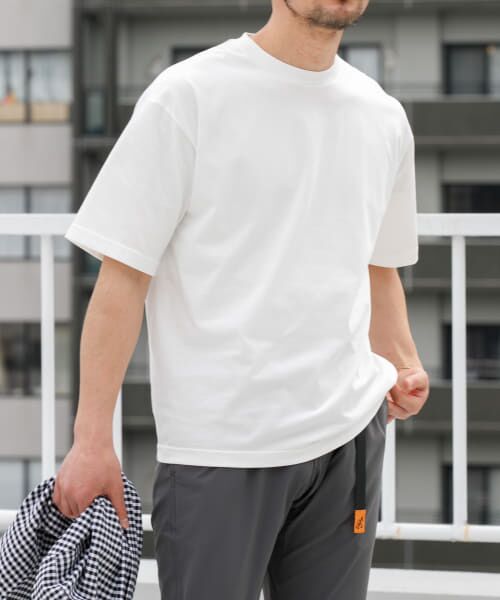 URBAN RESEARCH ROSSO/アーバンリサーチ ロッソ 『WEB限定』『XLサイズあり』Cool TouchシルケットTシャツ WHITE S URBAN RESEARCH ROSSO/アーバンリサーチ ロッソ 『WEB限定』『XLサイズあり』Cool TouchシルケットTシャツ WHITE S