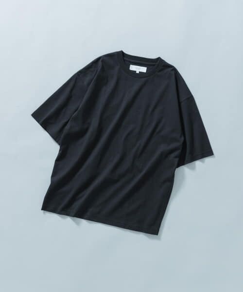 URBAN RESEARCH ROSSO/アーバンリサーチ ロッソ 『WEB限定』『XLサイズあり』Cool TouchシルケットTシャツ BLACK M URBAN RESEARCH ROSSO/アーバンリサーチ ロッソ 『WEB限定』『XLサイズあり』Cool TouchシルケットTシャツ BLACK M