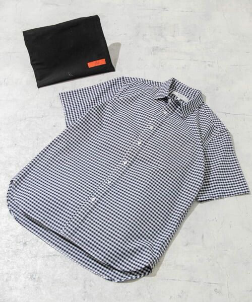 URBAN RESEARCH ROSSO/アーバンリサーチ ロッソ 『抗菌/消臭』『XXLサイズあり』ハイパフォーマンスオックス半袖シャツ NAVY CHECK L URBAN RESEARCH ROSSO/アーバンリサーチ ロッソ 『抗菌/消臭』『XXLサイズあり』ハイパフォーマンスオックス半袖シャツ NAVY CHECK L