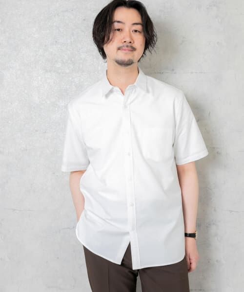 URBAN RESEARCH ROSSO / アーバンリサーチ ロッソ シャツ・ブラウス | 『抗菌/消臭』『XXLサイズあり』ハイパフォーマンスオックス半袖シャツ | 詳細6