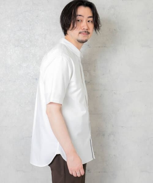 URBAN RESEARCH ROSSO / アーバンリサーチ ロッソ シャツ・ブラウス | 『抗菌/消臭』『XXLサイズあり』ハイパフォーマンスオックス半袖シャツ | 詳細8