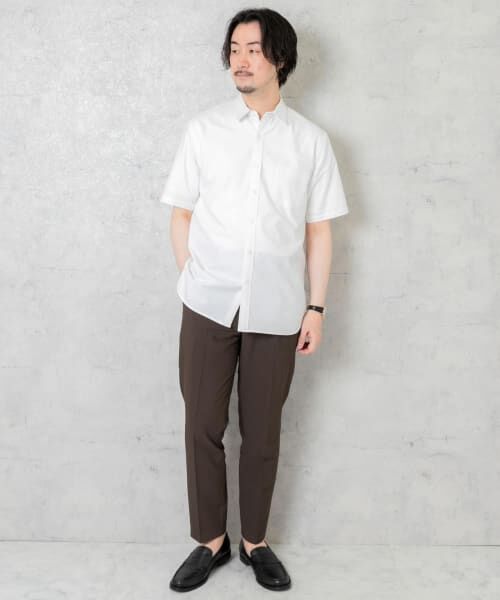 URBAN RESEARCH ROSSO / アーバンリサーチ ロッソ シャツ・ブラウス | 『抗菌/消臭』『XXLサイズあり』ハイパフォーマンスオックス半袖シャツ | 詳細9