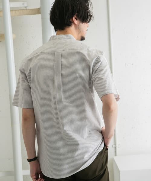 URBAN RESEARCH ROSSO / アーバンリサーチ ロッソ シャツ・ブラウス | 『抗菌/消臭』『XXLサイズあり』ハイパフォーマンスバンドカラー半袖シャツ | 詳細15