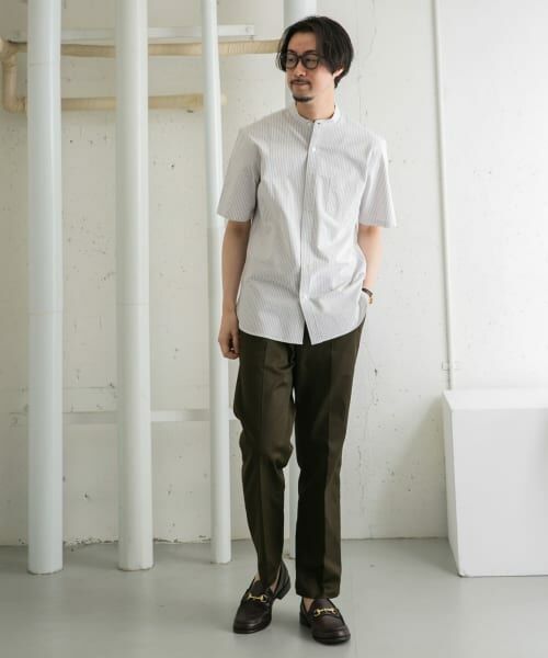URBAN RESEARCH ROSSO / アーバンリサーチ ロッソ シャツ・ブラウス | 『抗菌/消臭』『XXLサイズあり』ハイパフォーマンスバンドカラー半袖シャツ | 詳細16