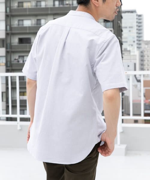 URBAN RESEARCH ROSSO / アーバンリサーチ ロッソ シャツ・ブラウス | 『抗菌/消臭』『XXLサイズあり』ハイパフォーマンスバンドカラー半袖シャツ | 詳細2