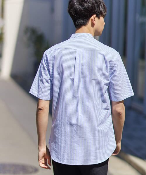 URBAN RESEARCH ROSSO / アーバンリサーチ ロッソ シャツ・ブラウス | 『抗菌/消臭』『XXLサイズあり』ハイパフォーマンスバンドカラー半袖シャツ | 詳細24
