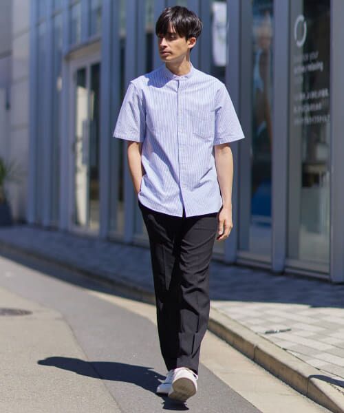 URBAN RESEARCH ROSSO / アーバンリサーチ ロッソ シャツ・ブラウス | 『抗菌/消臭』『XXLサイズあり』ハイパフォーマンスバンドカラー半袖シャツ | 詳細26