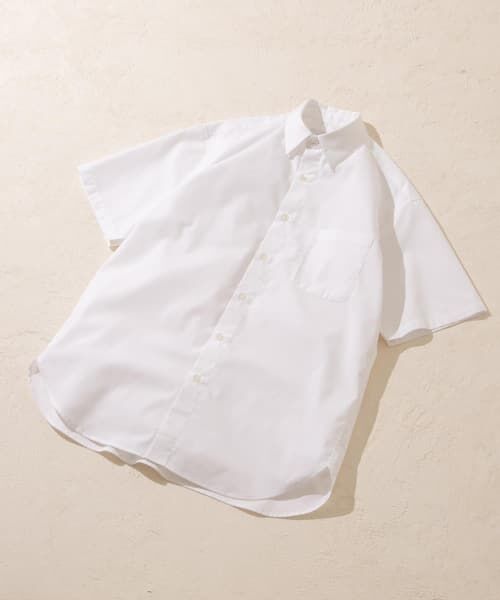 URBAN RESEARCH ROSSO/アーバンリサーチ ロッソ 『防シワ/防臭』『XLサイズあり』ハイパフォーマンスブロード半袖シャツ WHITE M URBAN RESEARCH ROSSO/アーバンリサーチ ロッソ 『防シワ/防臭』『XLサイズあり』ハイパフォーマンスブロード半袖シャツ WHITE M