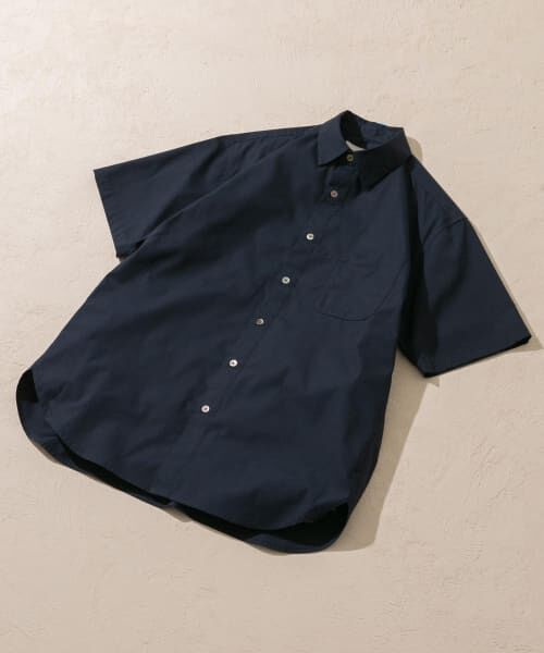 URBAN RESEARCH ROSSO/アーバンリサーチ ロッソ 『防シワ/防臭』『XLサイズあり』ハイパフォーマンスブロード半袖シャツ NAVY XL URBAN RESEARCH ROSSO/アーバンリサーチ ロッソ 『防シワ/防臭』『XLサイズあり』ハイパフォーマンスブロード半袖シャツ NAVY XL