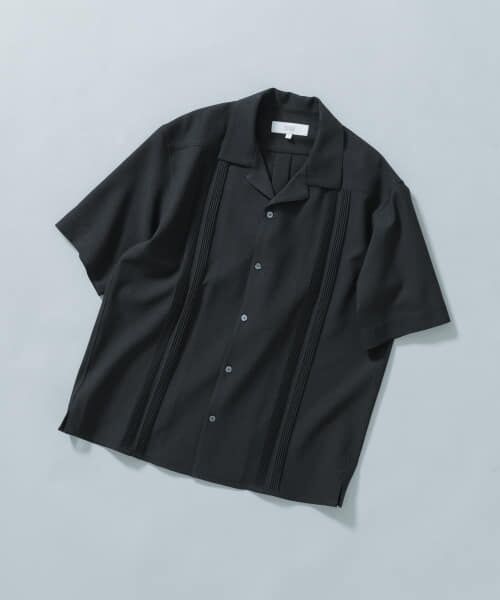 URBAN RESEARCH ROSSO/アーバンリサーチ ロッソ 『WEB限定』『XLサイズあり』ウォッシャブルドライタッチ半袖シャツ BLACK M URBAN RESEARCH ROSSO/アーバンリサーチ ロッソ 『WEB限定』『XLサイズあり』ウォッシャブルドライタッチ半袖シャツ BLACK M