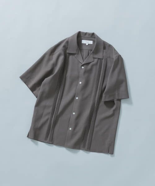 URBAN RESEARCH ROSSO/アーバンリサーチ ロッソ 『WEB限定』『XLサイズあり』ウォッシャブルドライタッチ半袖シャツ GRAY M URBAN RESEARCH ROSSO/アーバンリサーチ ロッソ 『WEB限定』『XLサイズあり』ウォッシャブルドライタッチ半袖シャツ GRAY M