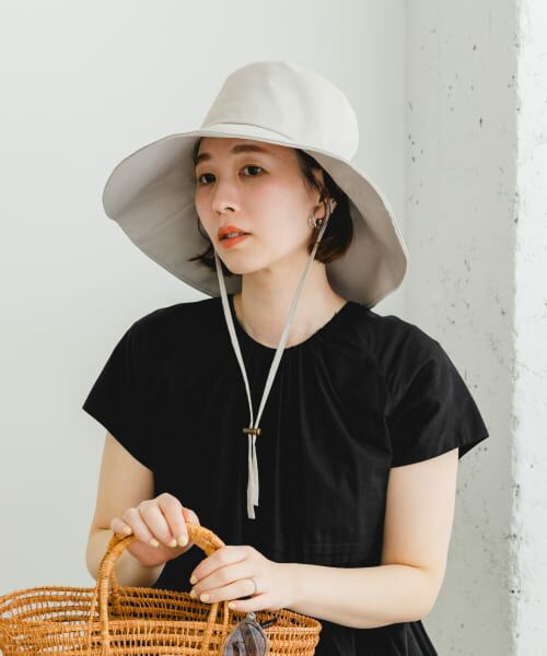 URBAN RESEARCH ROSSO/アーバンリサーチ ロッソ F by ROSSO UVカット撥水ワイドブリムハット L/GRAY FREE URBAN RESEARCH ROSSO/アーバンリサーチ ロッソ F by ROSSO UVカット撥水ワイドブリムハット L/GRAY FREE